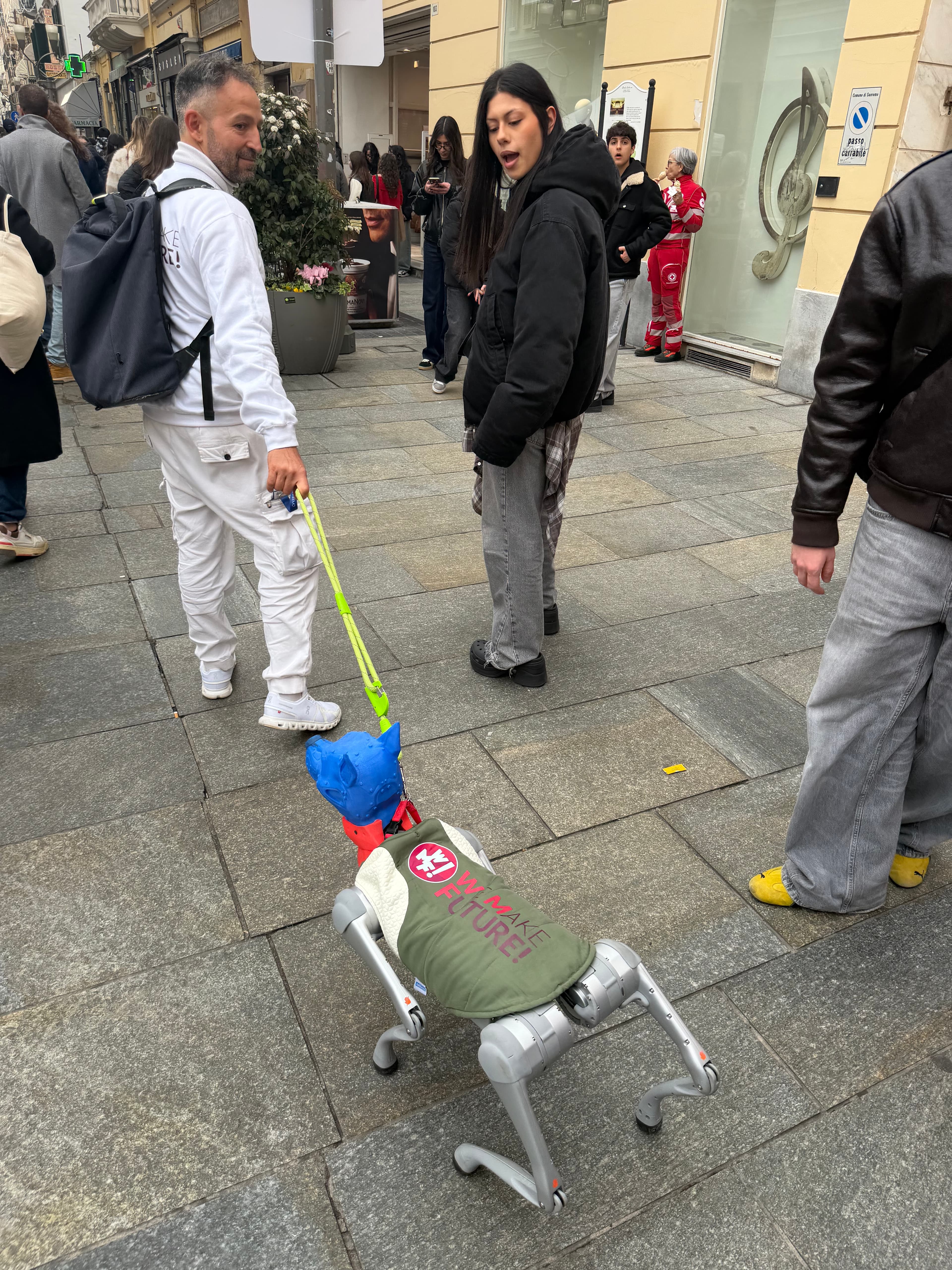 Saturno a passeggio per Sanremo