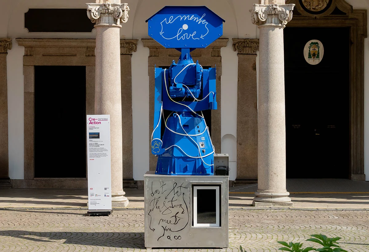 Extraceleste — Robot poetessa di Marco Nereo Rotelli, MDW 2025
